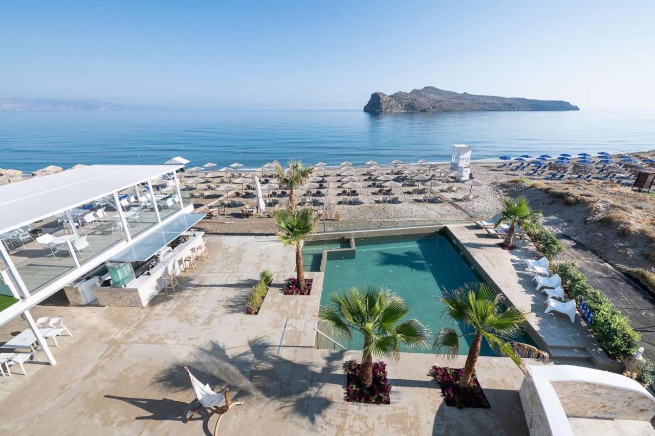 Vergina Beach Hotel Agia Marina エクステリア 写真