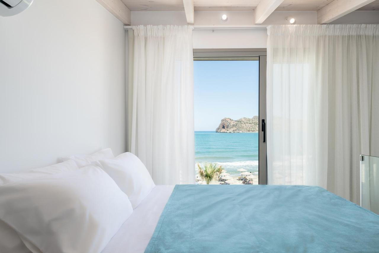 Vergina Beach Hotel Agia Marina エクステリア 写真