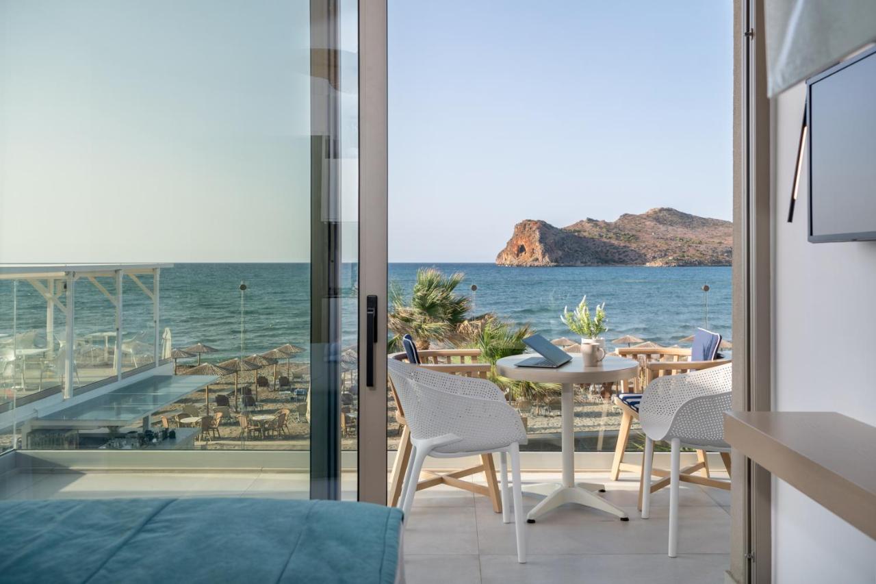 Vergina Beach Hotel Agia Marina エクステリア 写真
