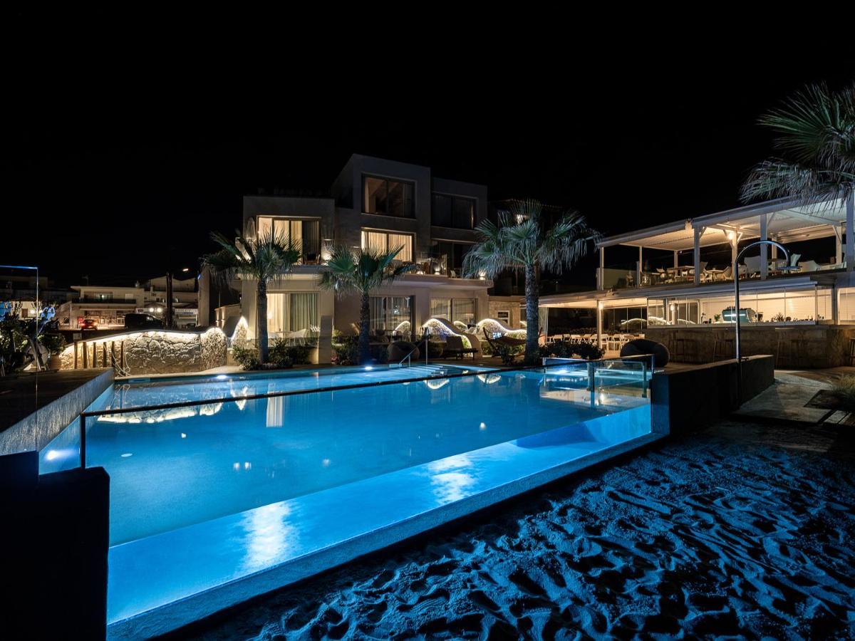 Vergina Beach Hotel Agia Marina エクステリア 写真