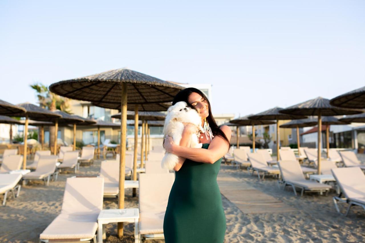 Vergina Beach Hotel Agia Marina エクステリア 写真