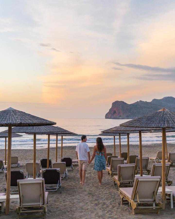 Vergina Beach Hotel Agia Marina エクステリア 写真