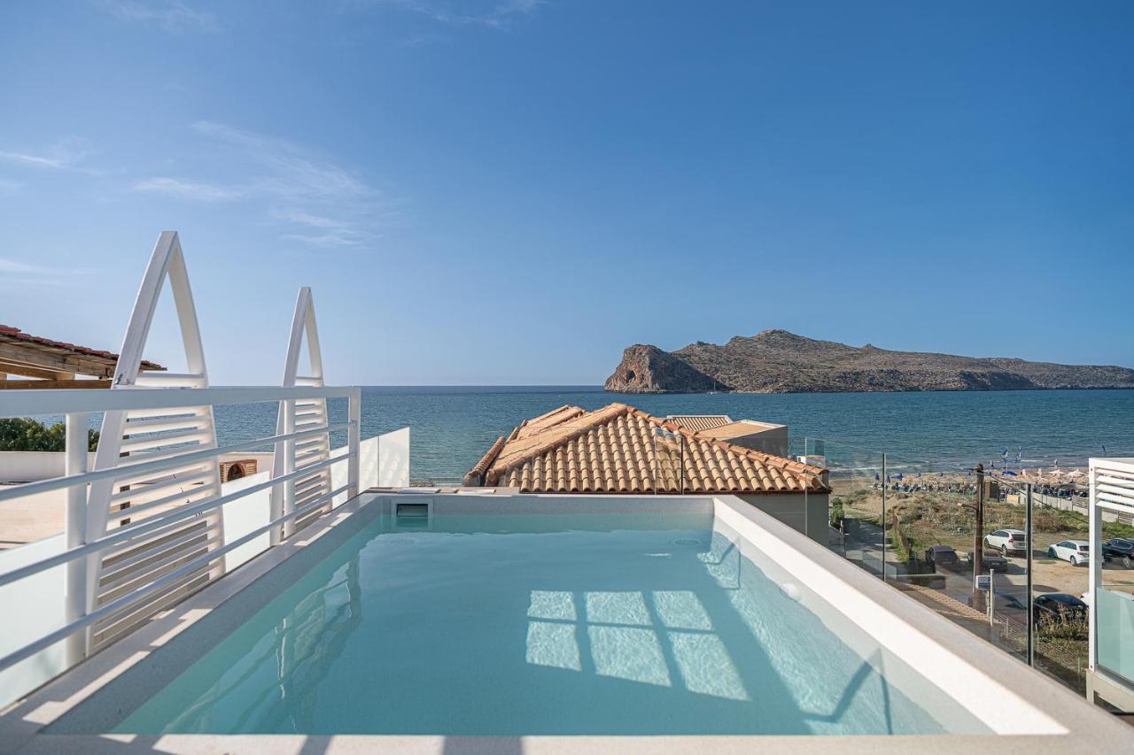Vergina Beach Hotel Agia Marina エクステリア 写真