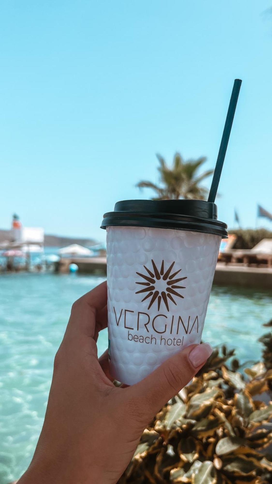 Vergina Beach Hotel Agia Marina エクステリア 写真