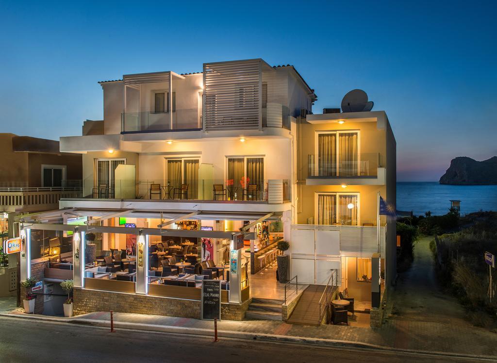 Vergina Beach Hotel Agia Marina エクステリア 写真