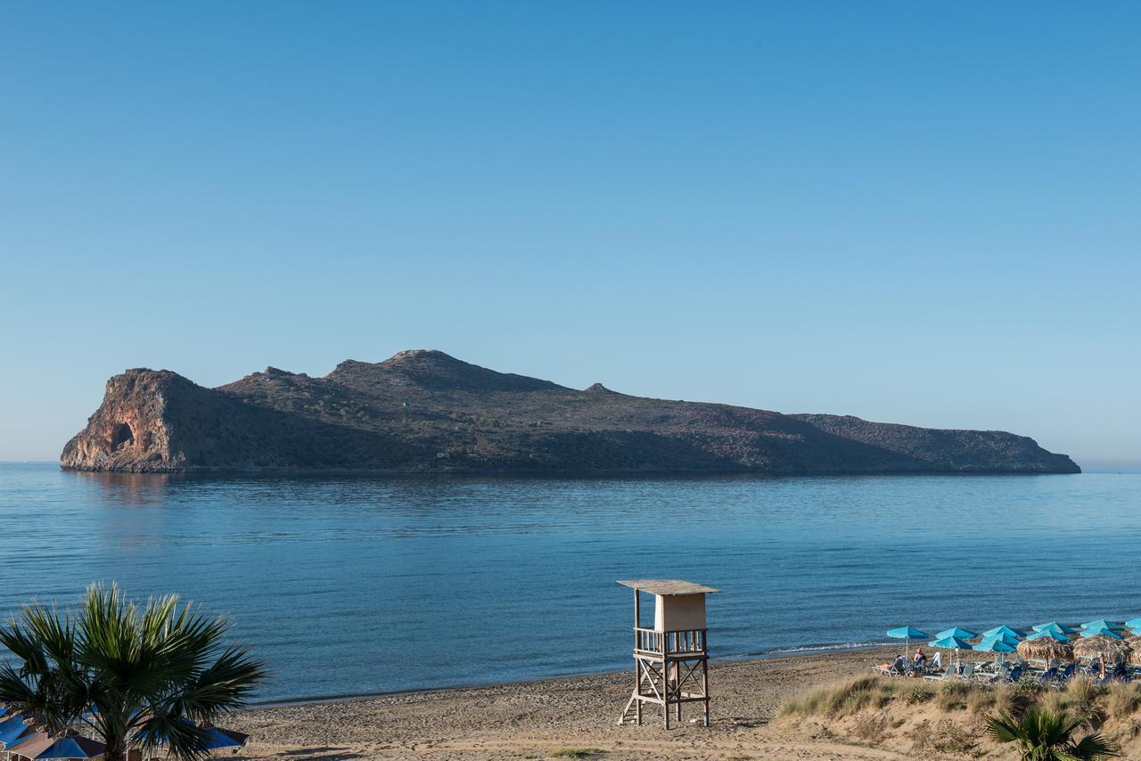 Vergina Beach Hotel Agia Marina エクステリア 写真